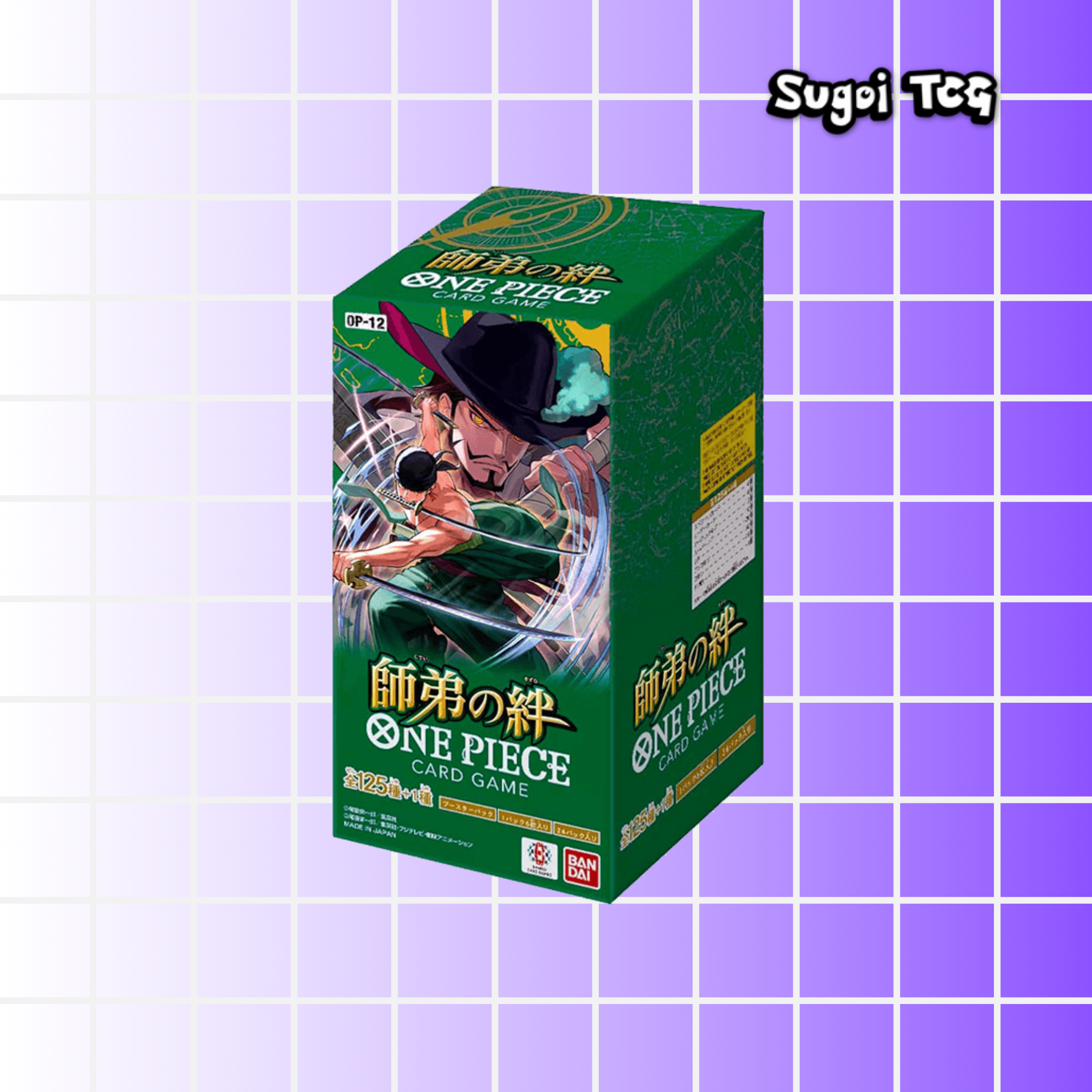 Display Japonais OP-12 Sugoi TCG