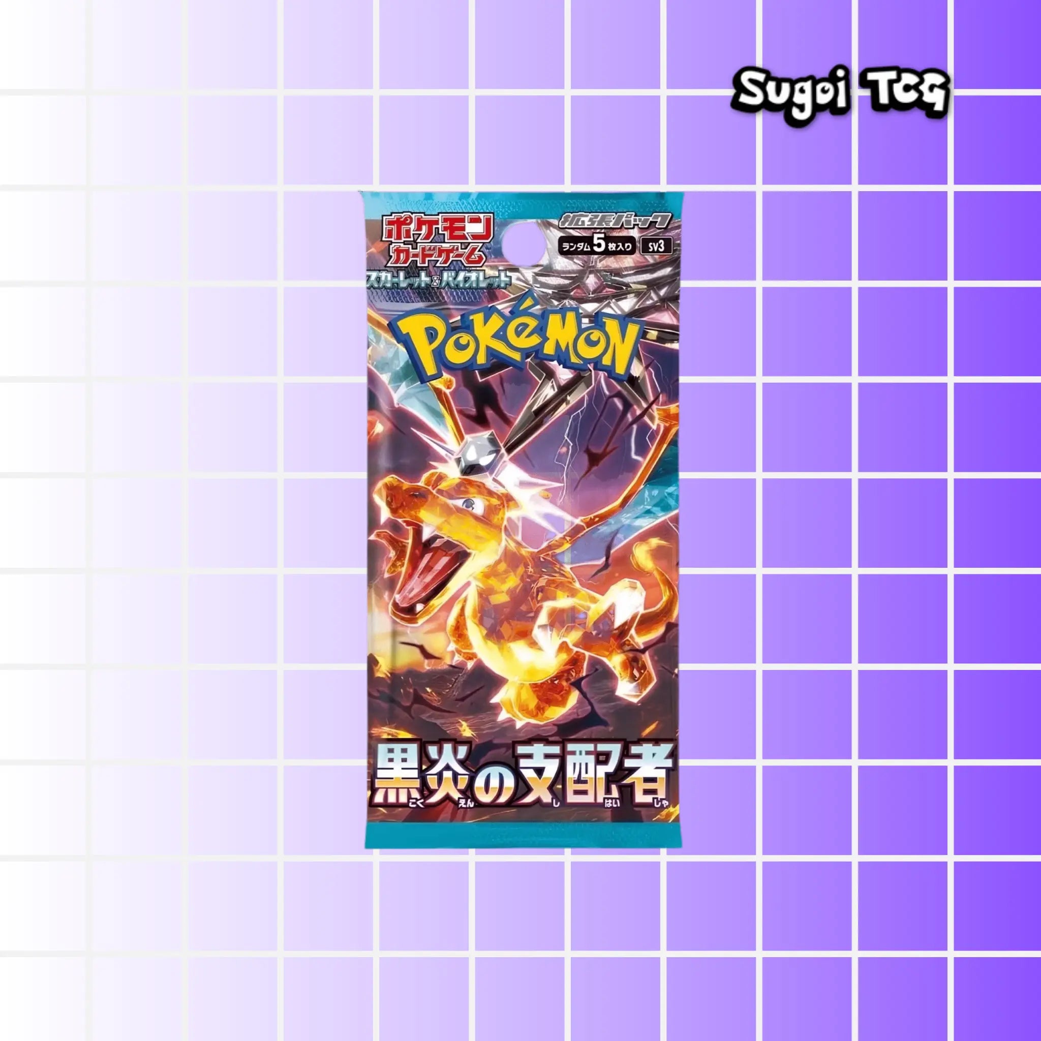 Booster Ruler of the Black Flame - SV3 - Japonais - Sugoi TCG