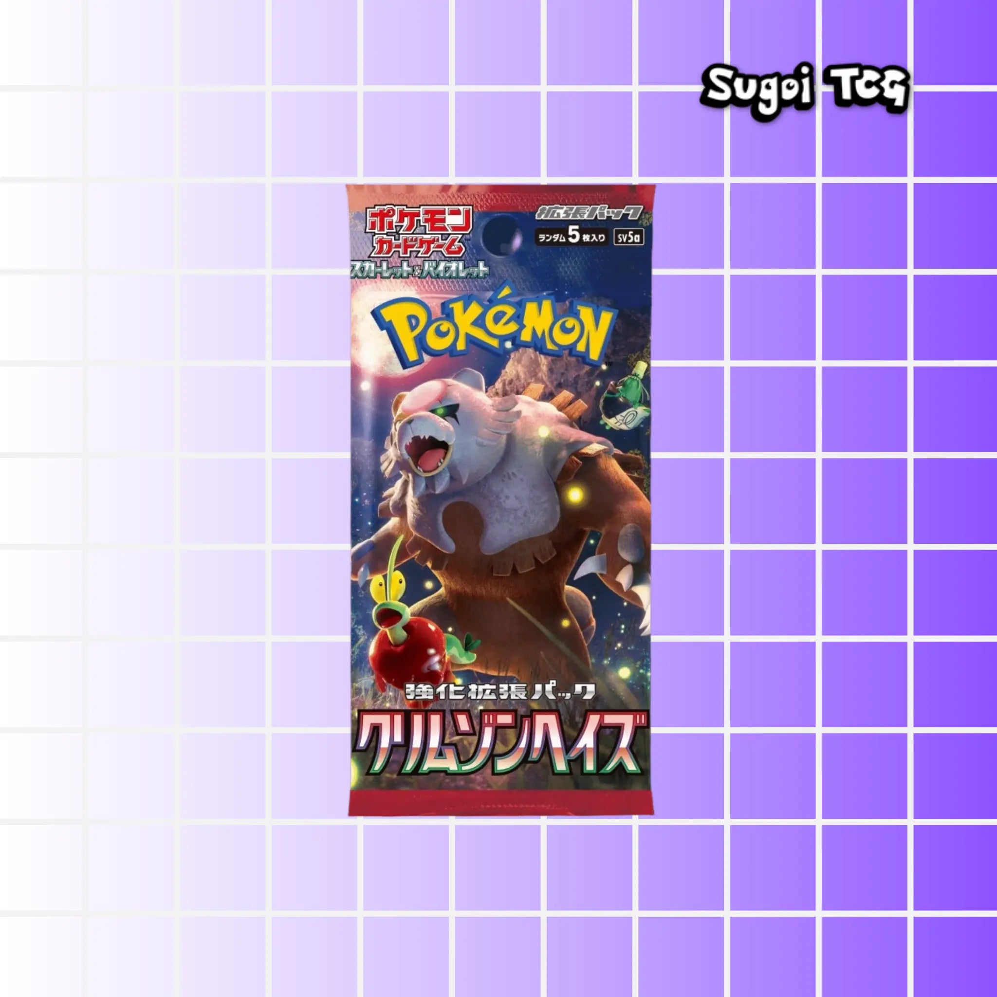 Booster Crimson Haze - SV5A - Japonais - Sugoi TCG