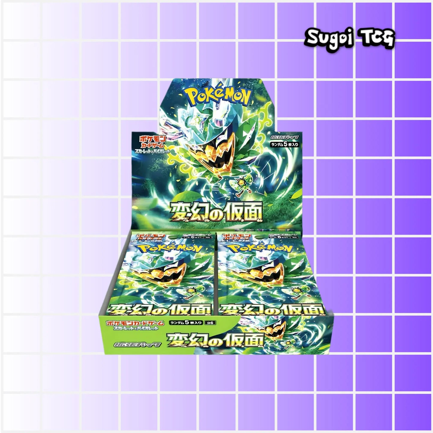 Display Japonais Mask of change - SV6 - Sugoi TCG
