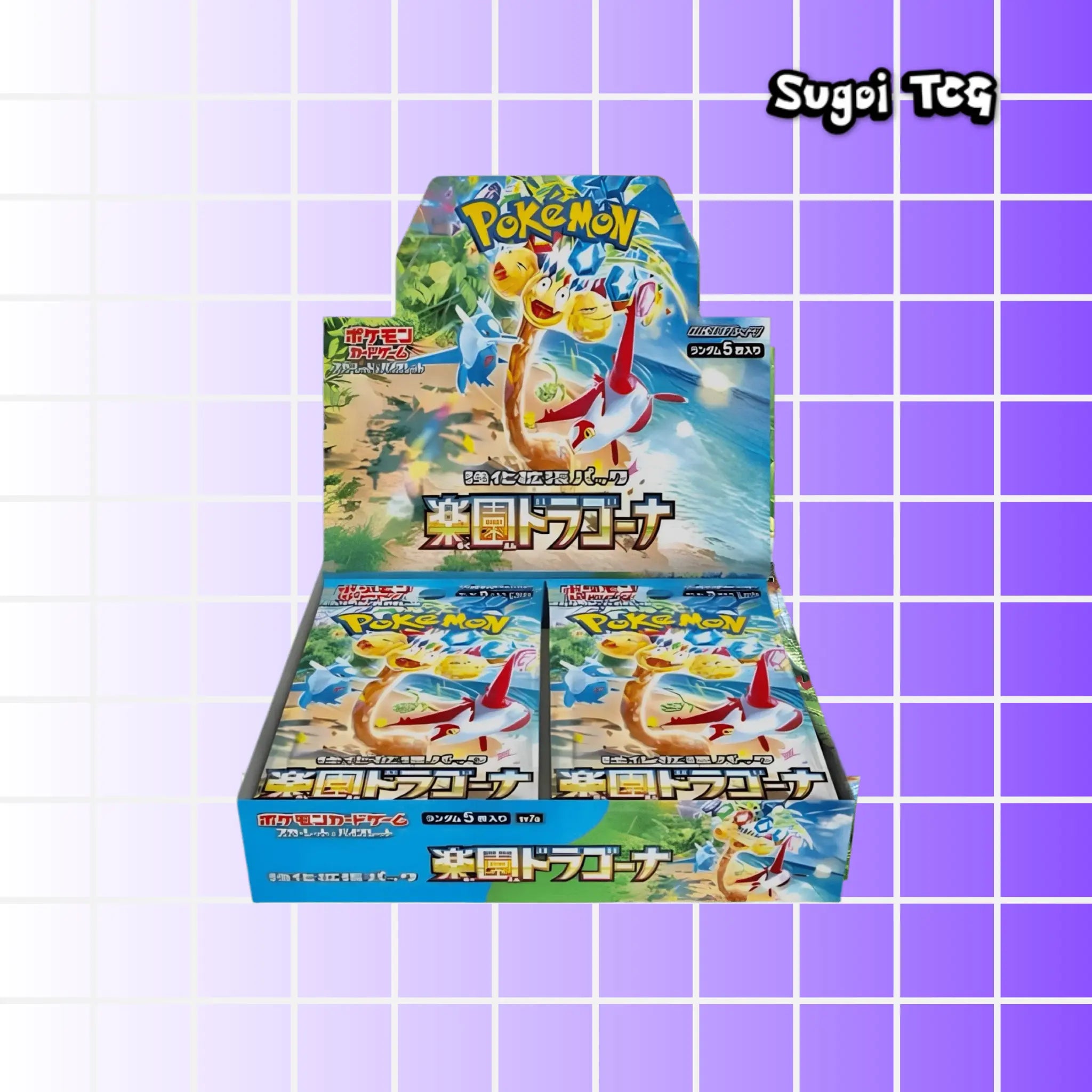 Display SV7A- Paradise Dragona (Pokémon Japonais) - Sugoi TCG