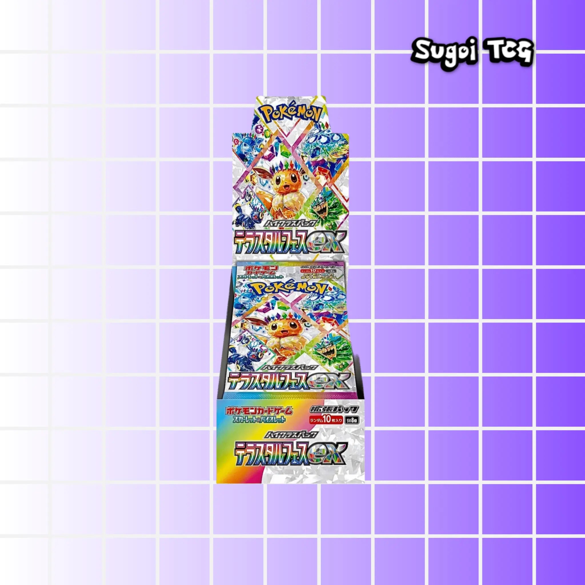 Display Japonais Terastal Festival ex - SV8A - Sugoi TCG