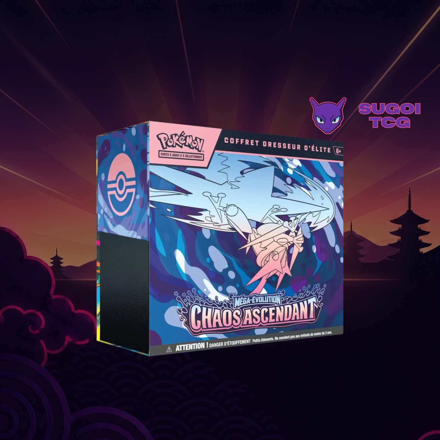 ETB ME4 – Chaos Ascendant - Pokémon Français Sugoi TCG