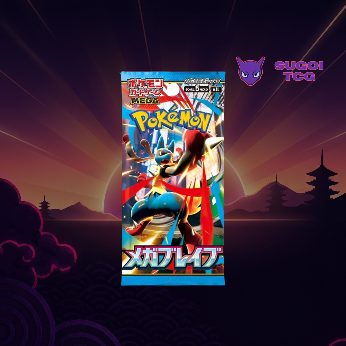 Booster Mega Brave - M1L - Japonais Sugoi TCG