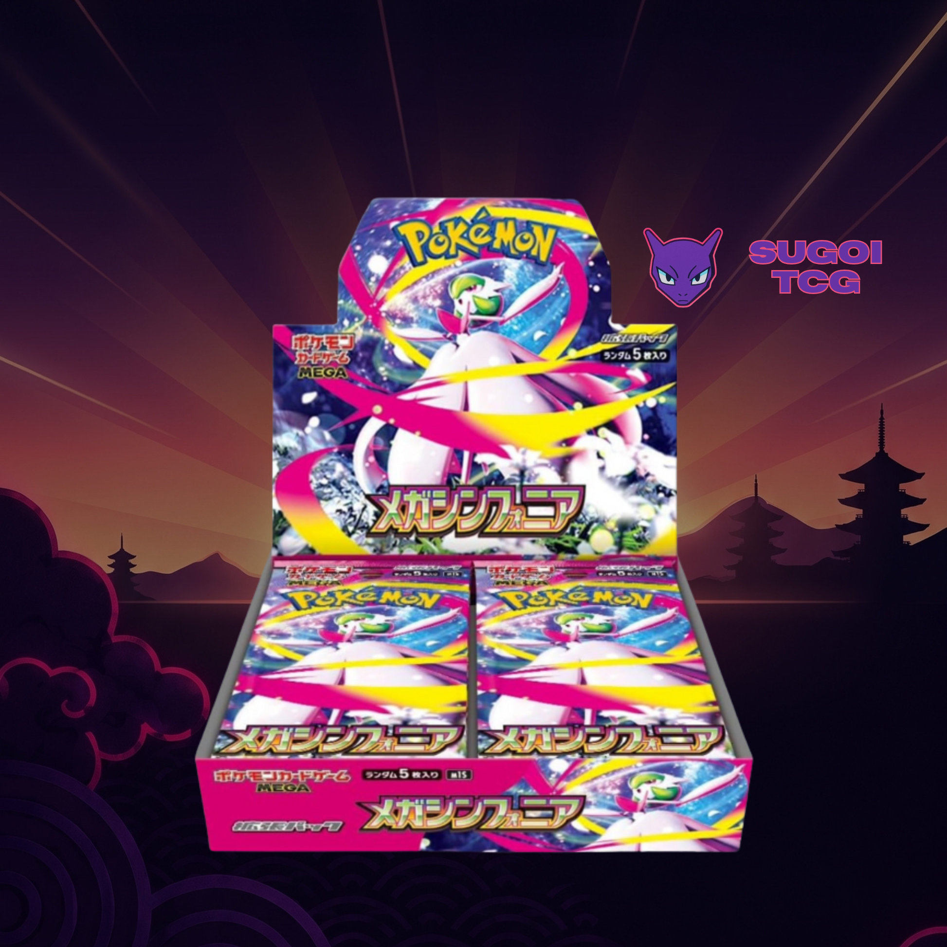 Display M1S – Mega Symphonia Pokémon Japonais Sugoi TCG