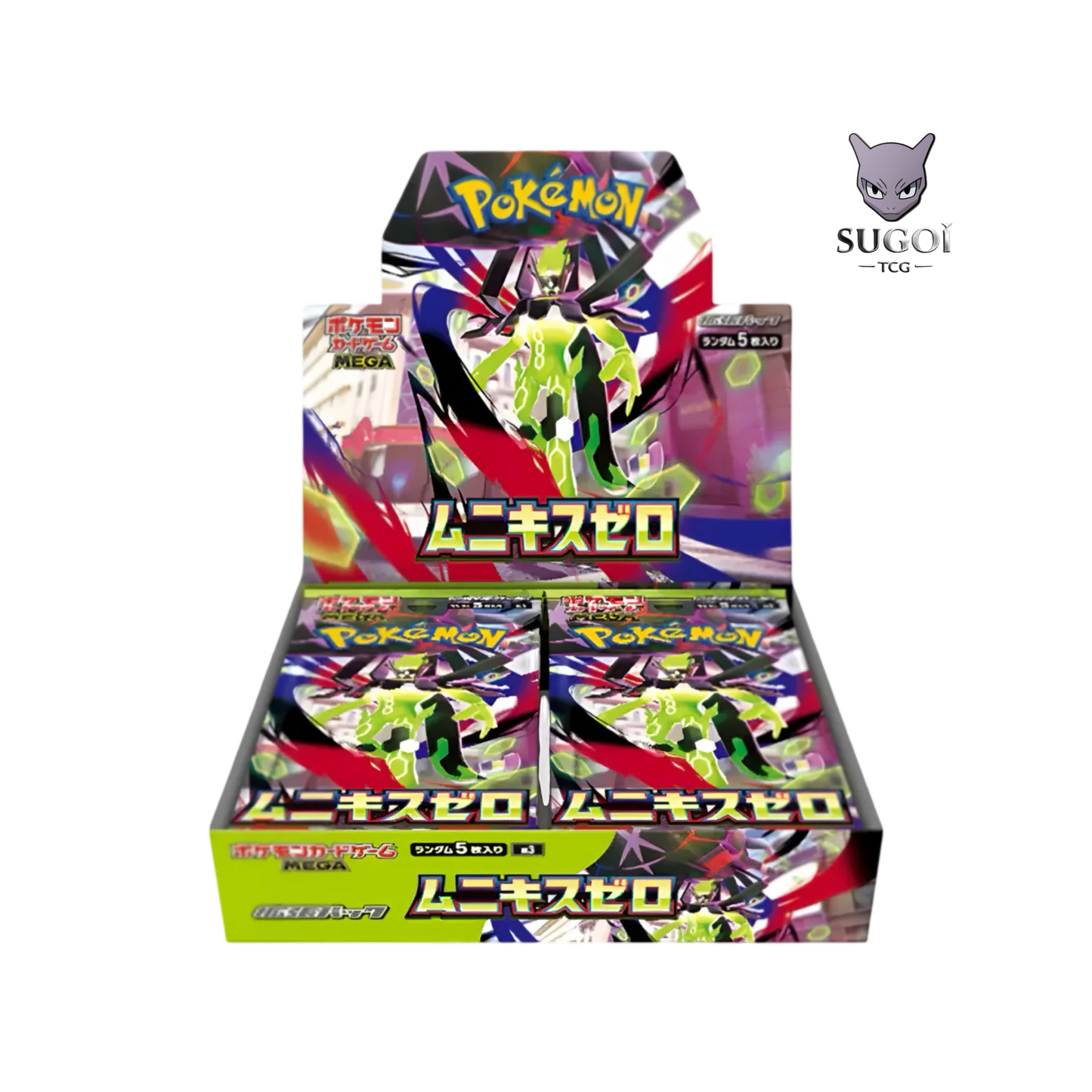 Display M3 – Munikis zero Pokemon Japonais