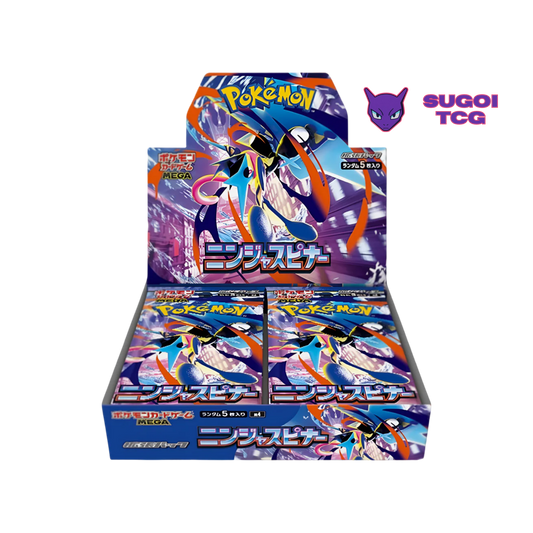 Display M4 – Ninja Spinner Pokemon Japonais Sugoi TCG