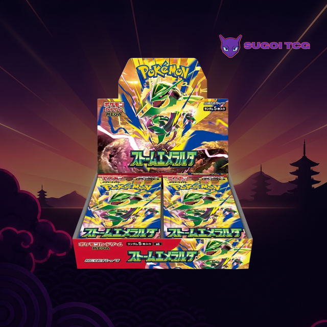 Display M6 – Storm Emeralda Pokémon Japonais