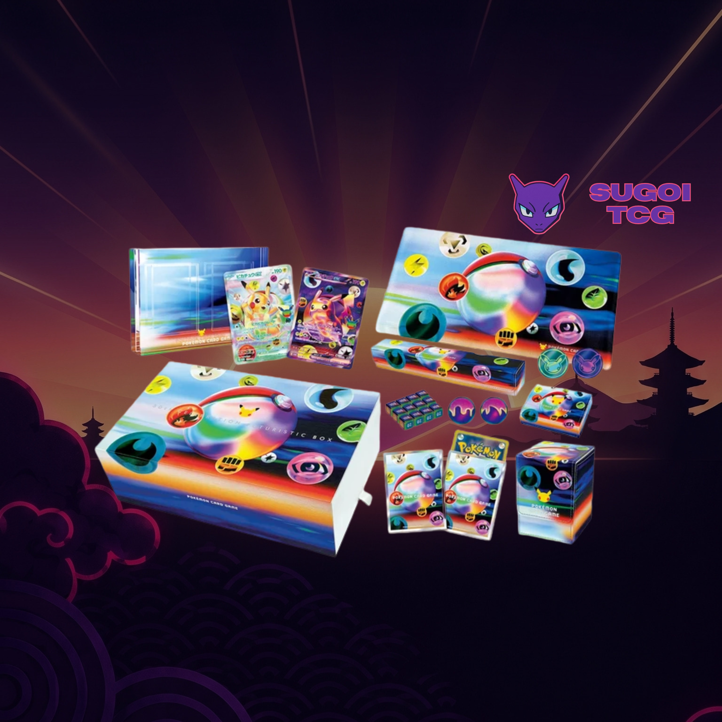 Futuristic Box 30th Celebration - Coffret Ultra Premium 30 ans Japonais Sugoi TCG