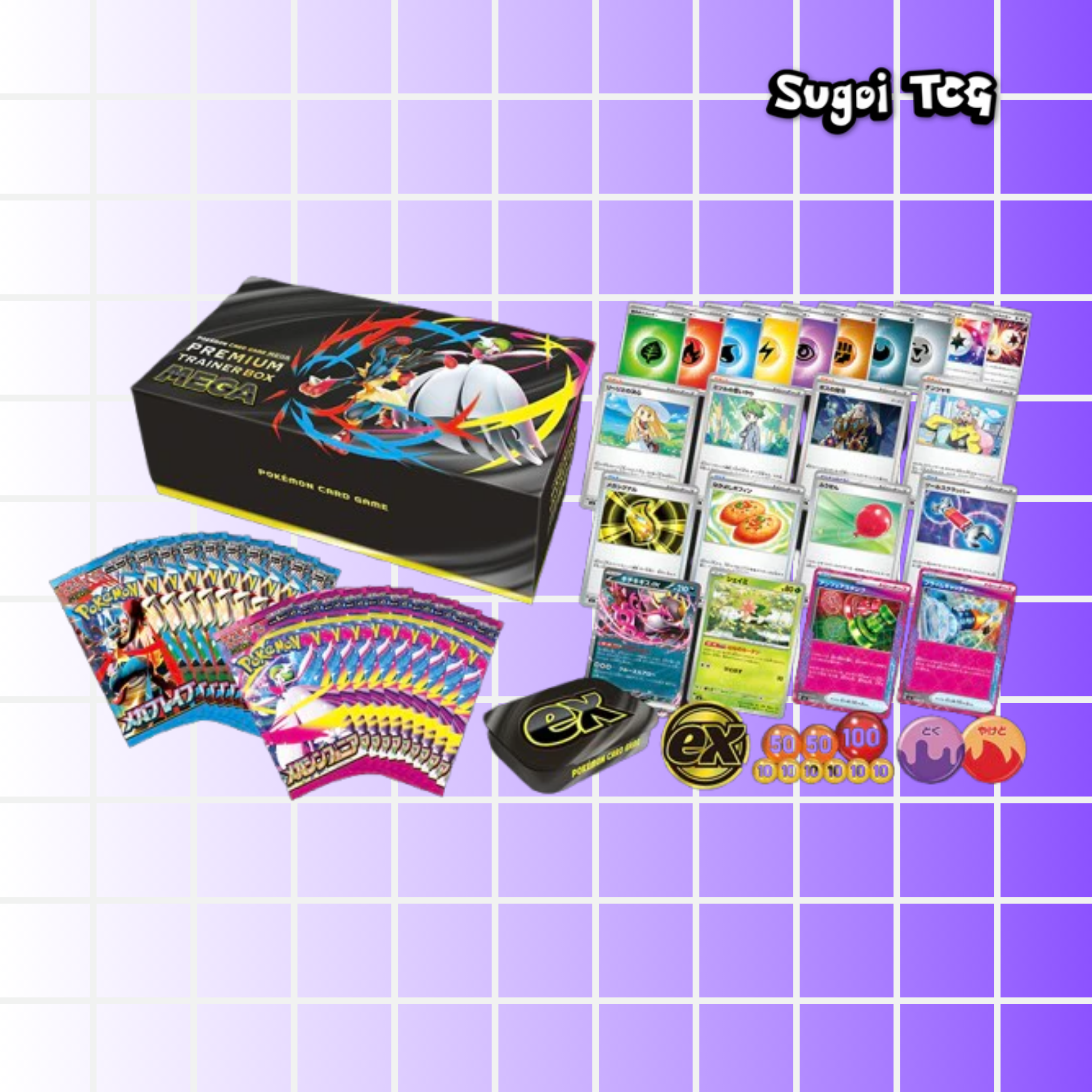 Coffret MEGA – Premium Trainer Box (Pokémon Japonais)