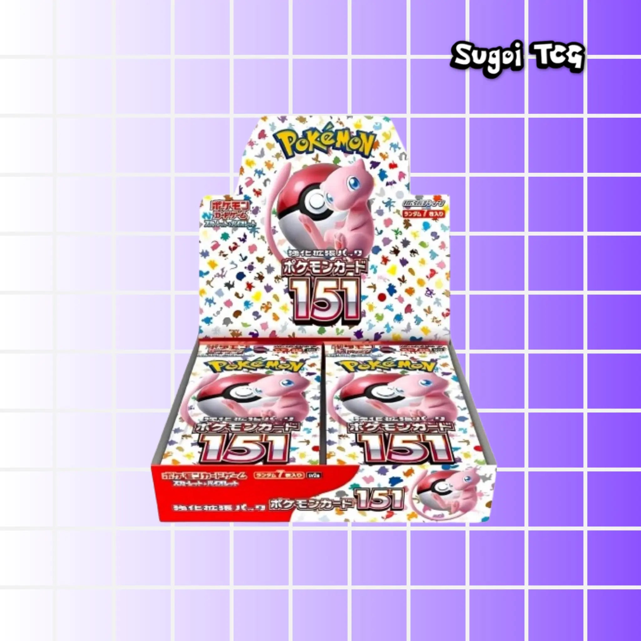 Display SV2A - 151 (Pokémon Japonais) - Sugoi TCG