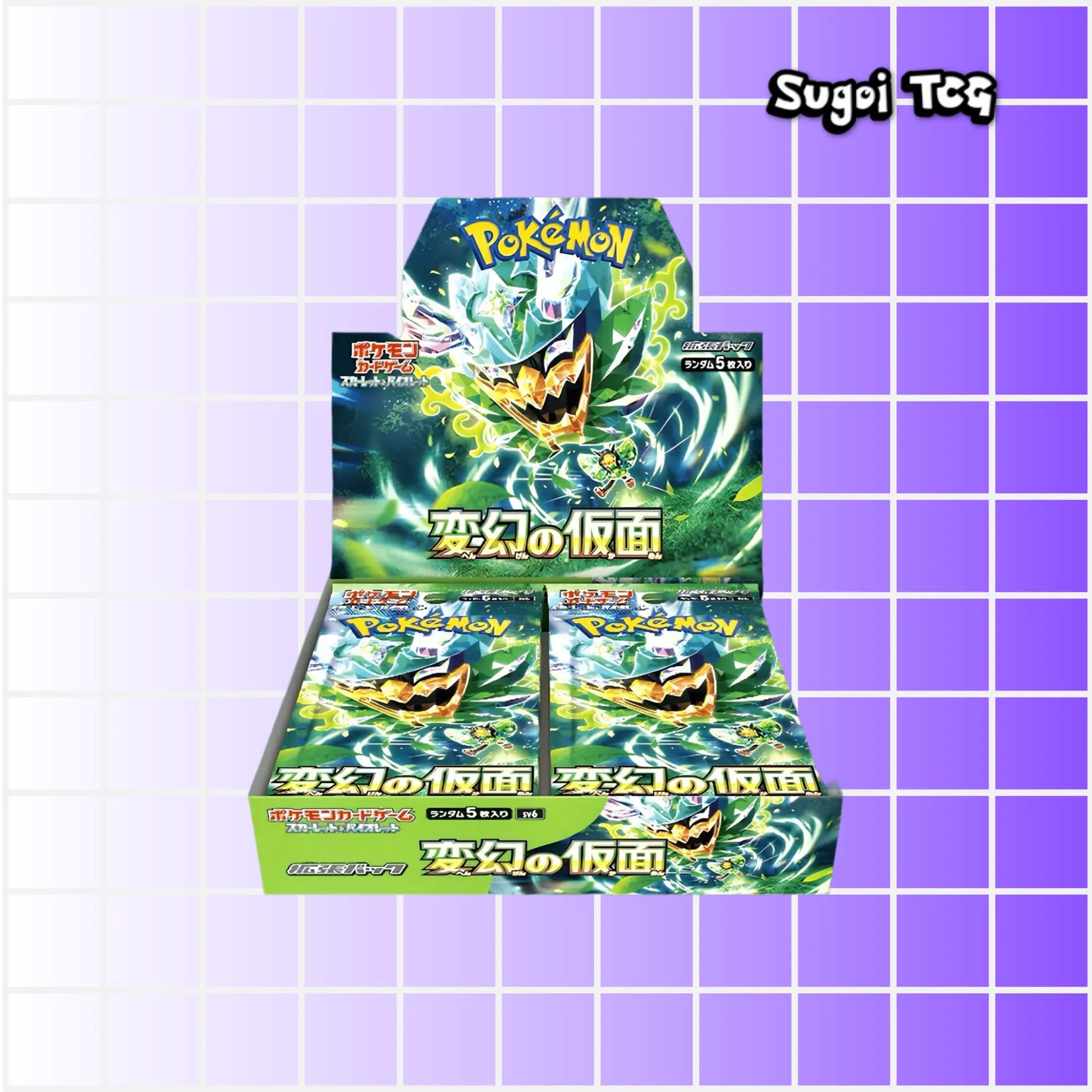 Display Japonais Mask of change - SV6 - Sugoi TCG